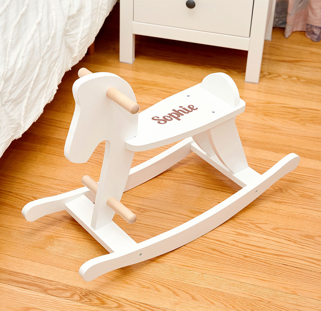 Walmart Rocking Horses Personalized Wood Rocking Horse - Walmart Photo Centre