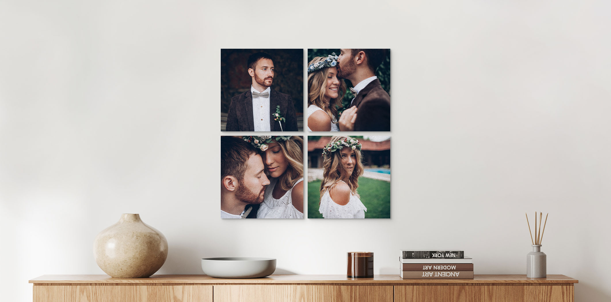 12x12 Value Canvas - Set of 4