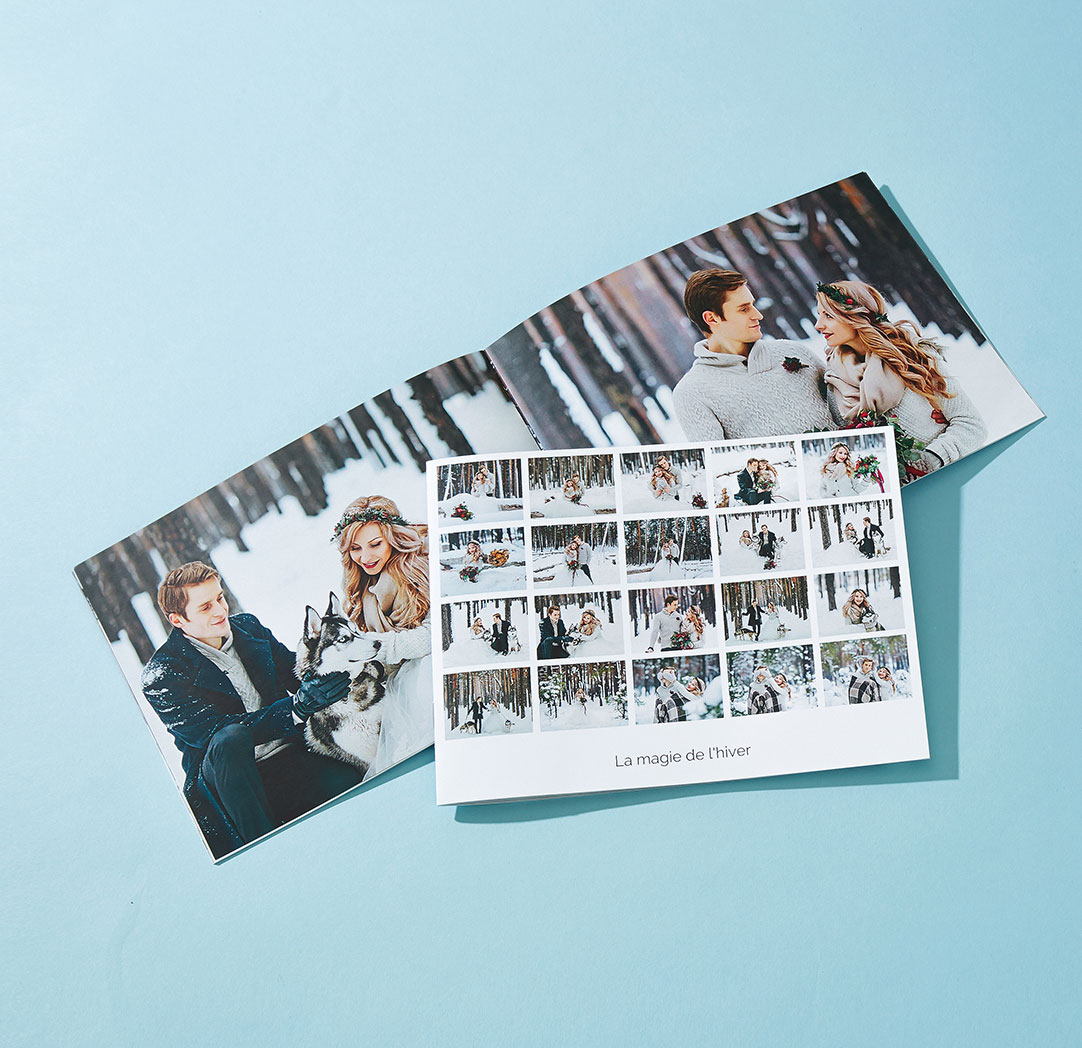 Livre imprimé de 6 x 8 po