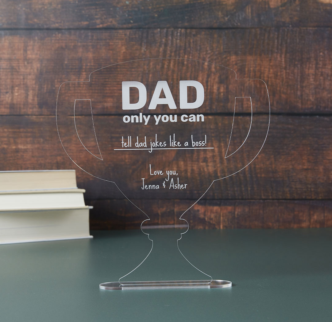 Acrylic Trophy - Clear