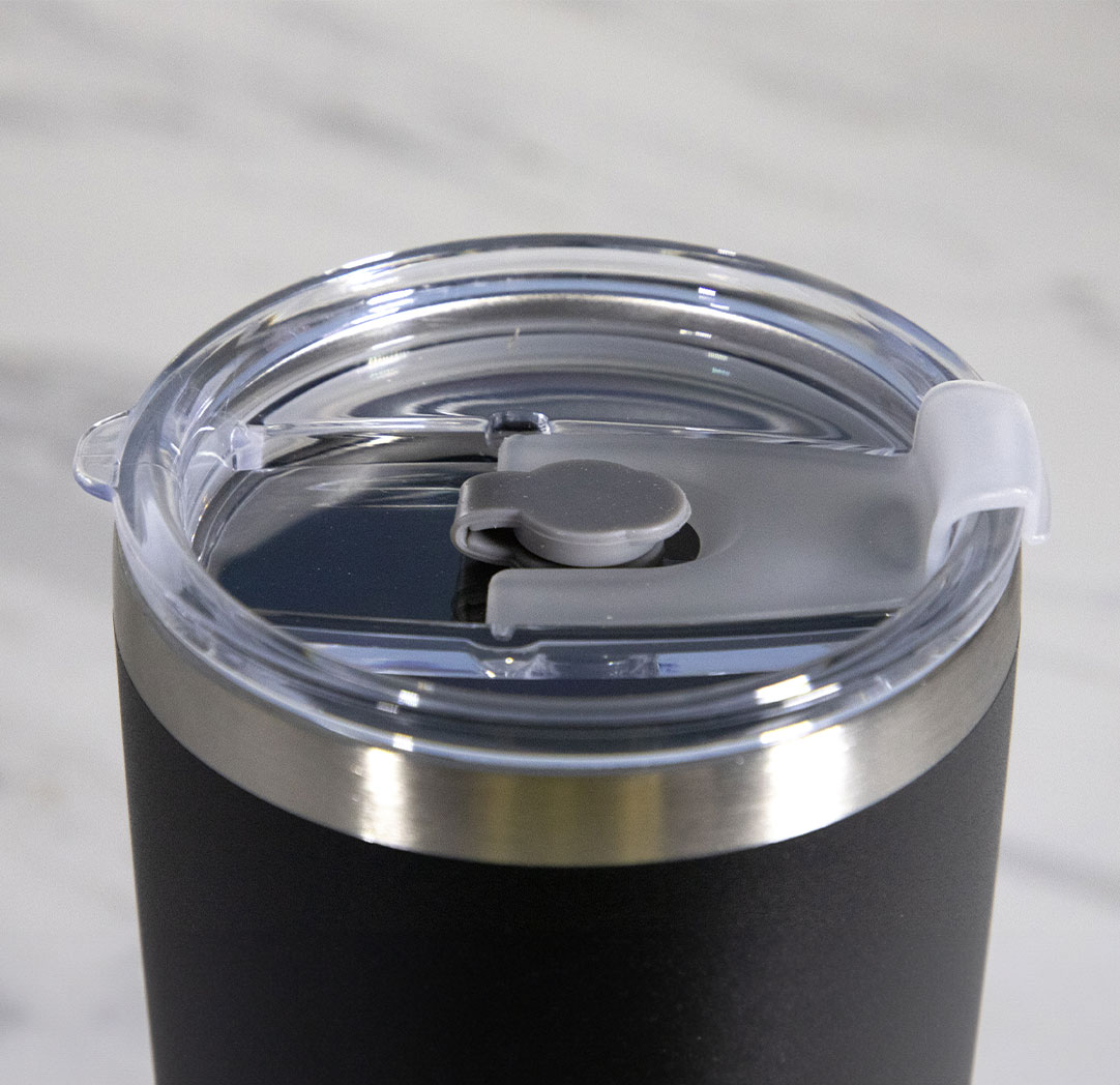 600ml White Personalized Tapered Tumbler