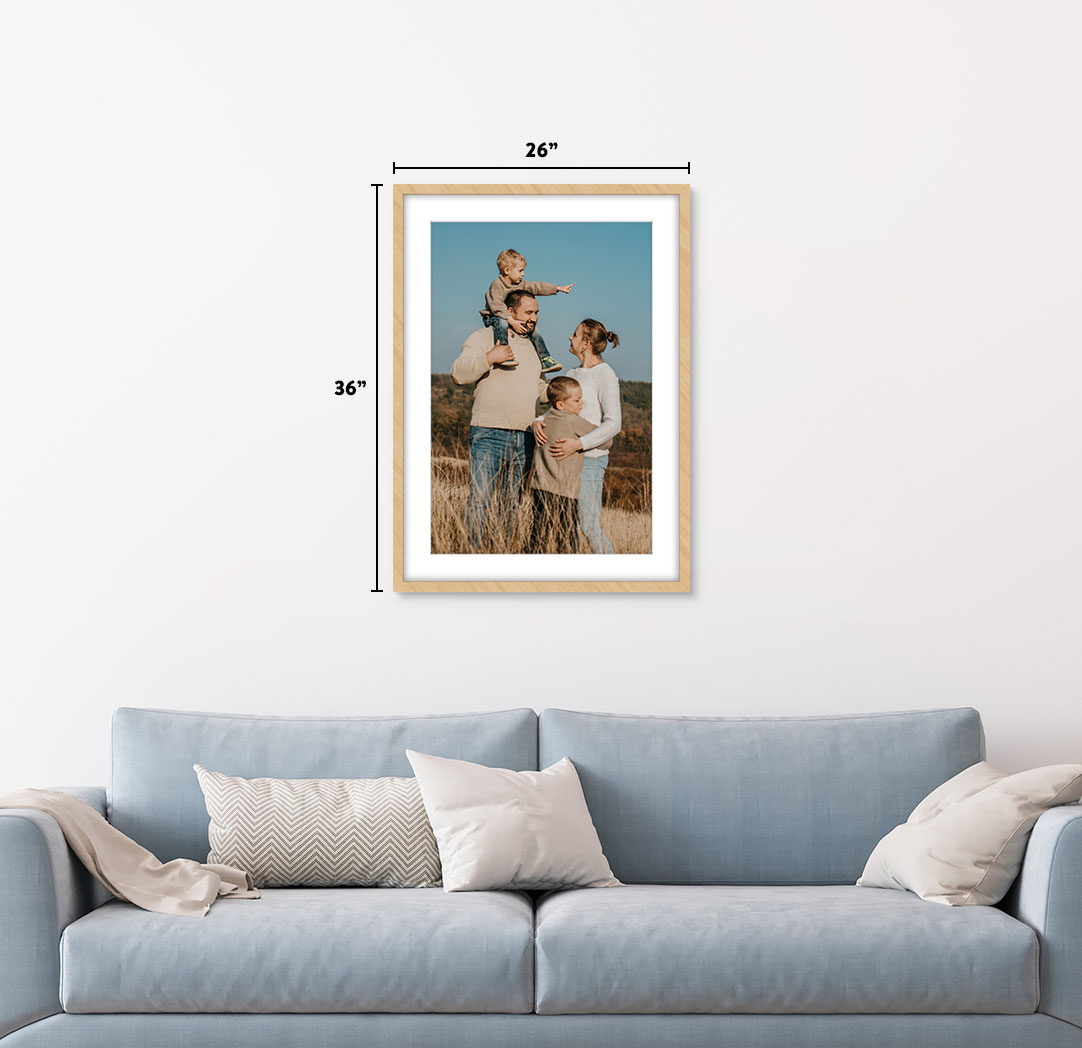 20x30 Wood Framed Spark Poster