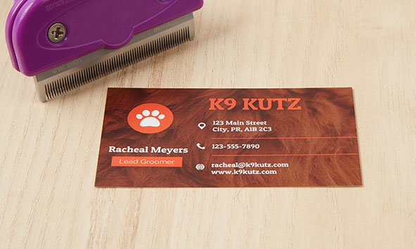 Single Sided Business Cards