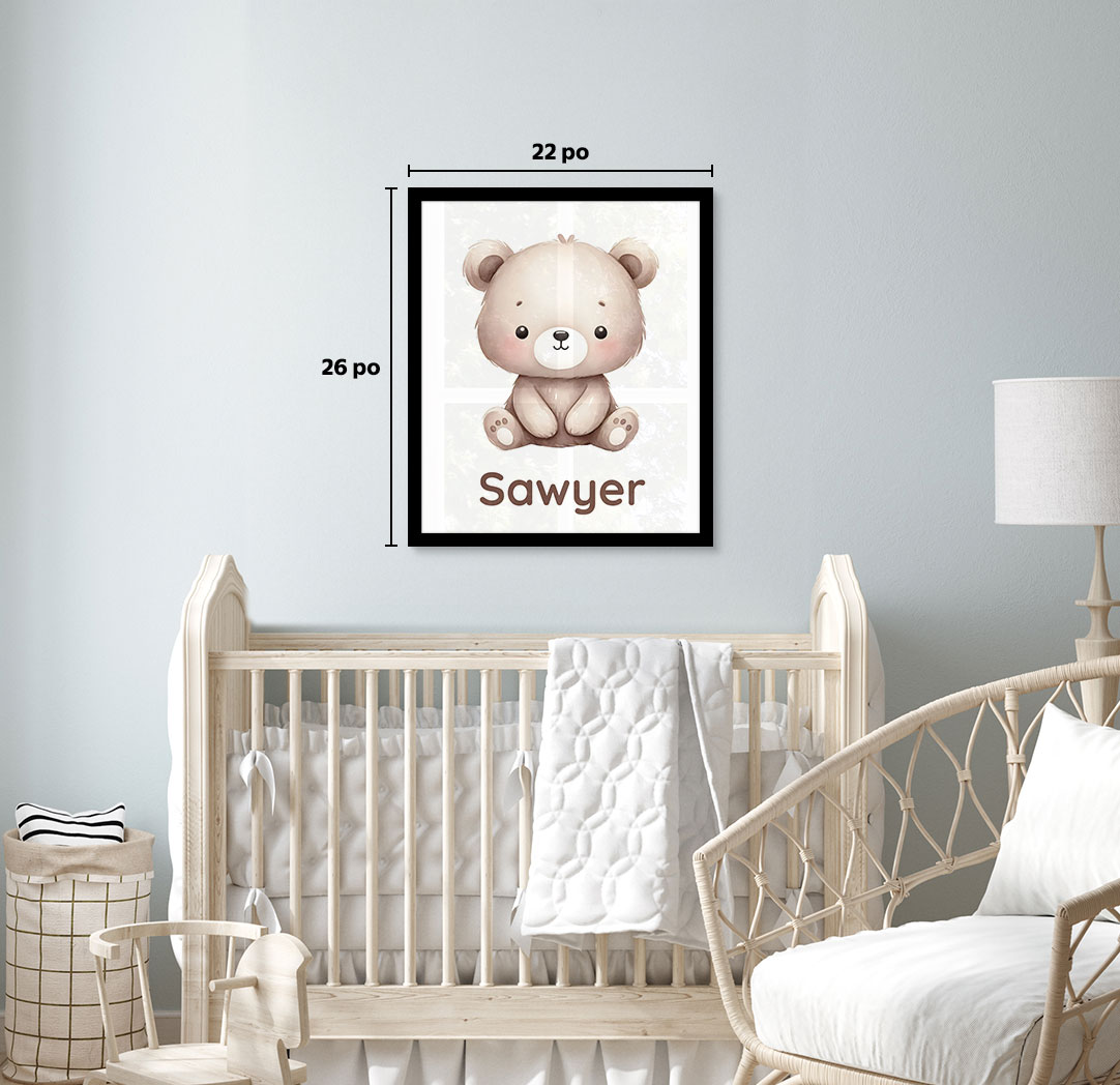 Affiche Étincelle thématique de 16 x 20 po avec cadre noir