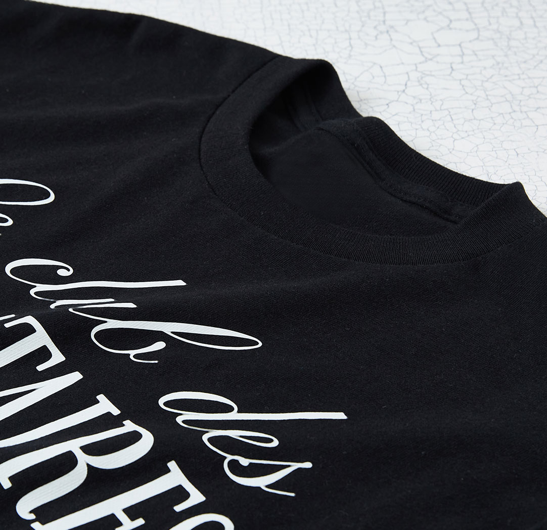 T-shirt noir (très grand)