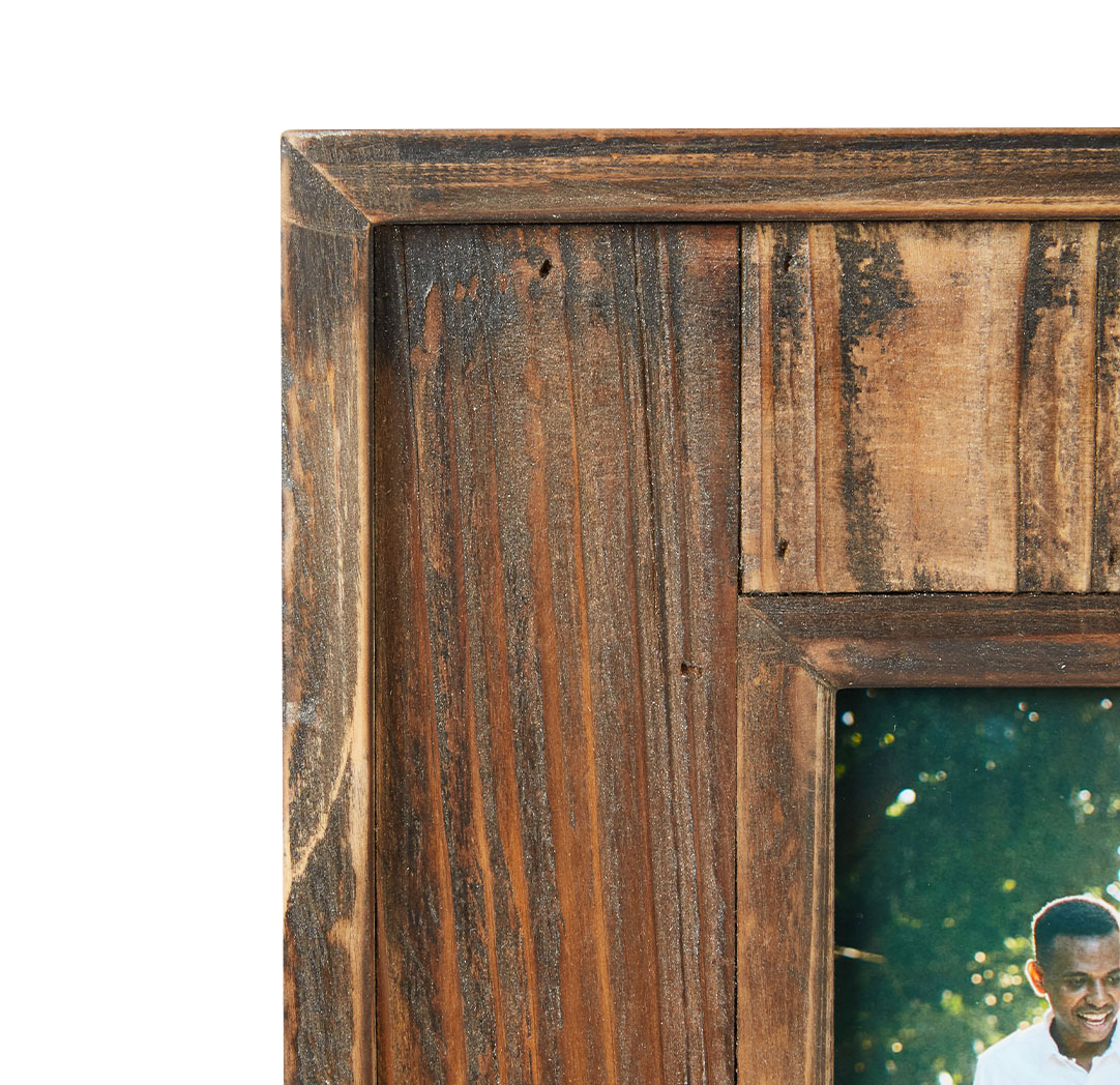 Cadre à panneau de bois 6 x 8 po