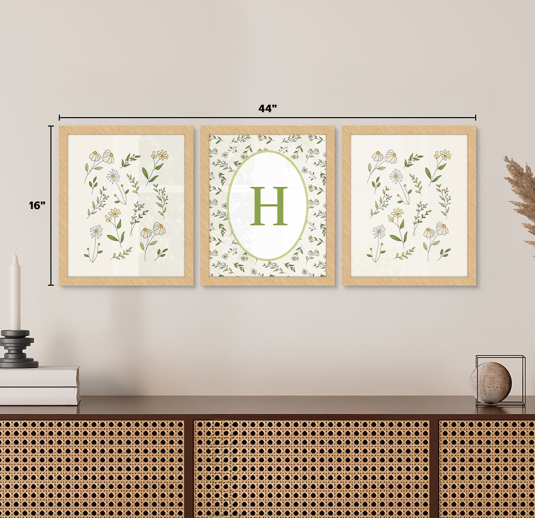 Set of 3 - Themed 8x10 Wood Frames