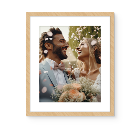 16x20 Wood Framed Spark Poster