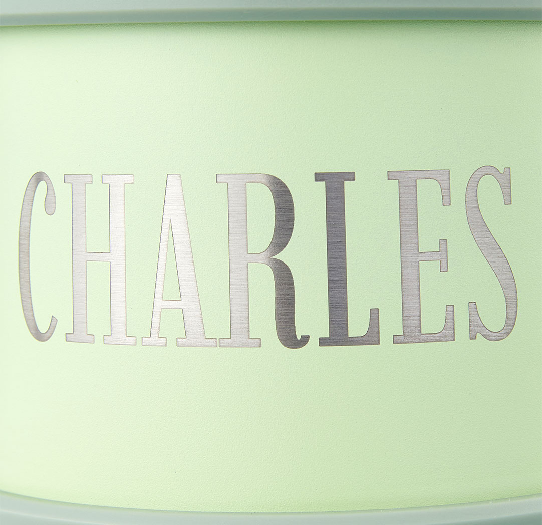 64oz. Green Personalized Bottle