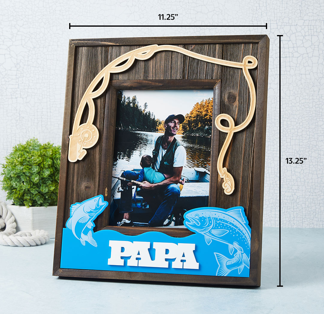 6x8 Wood Fishing Frame (Papa)