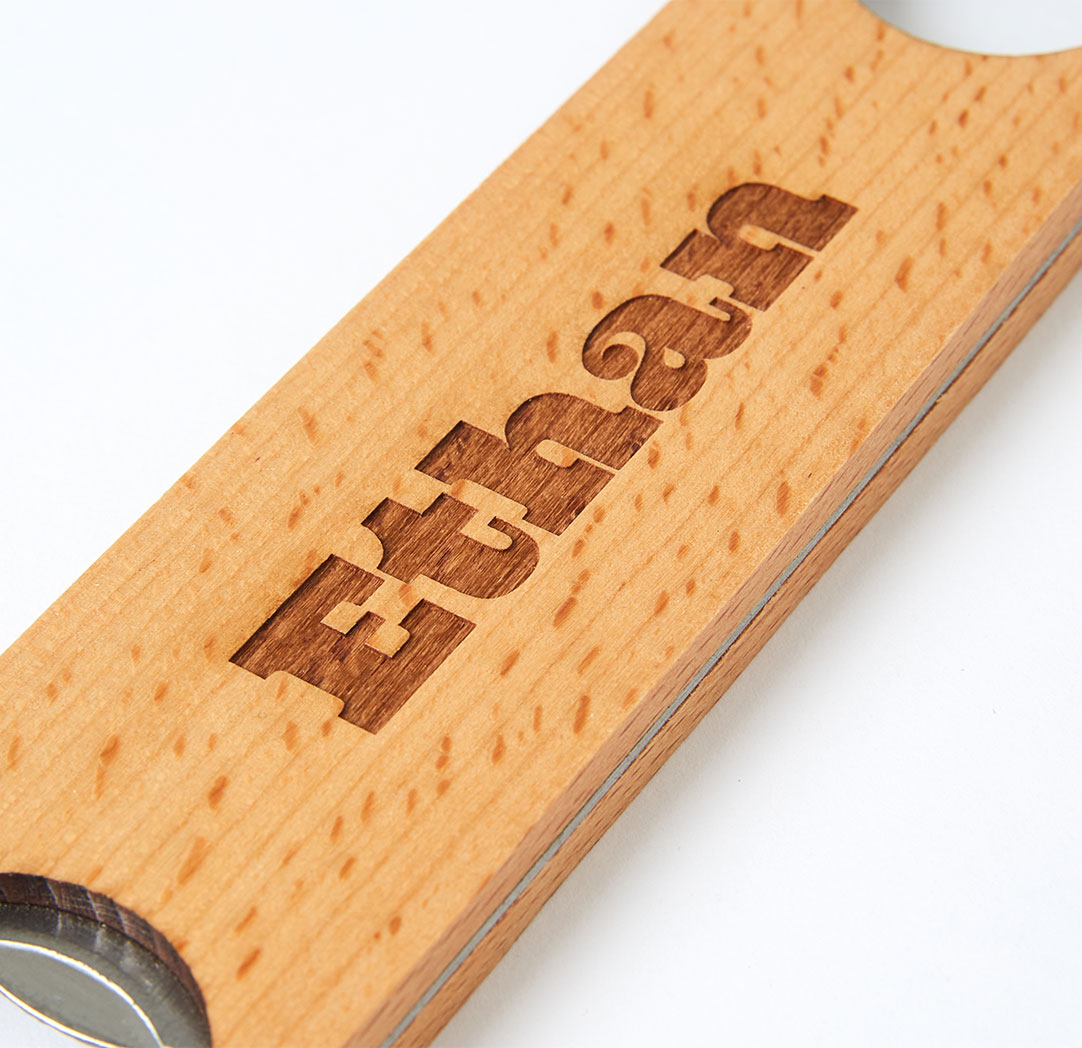 Personalized Wood Bottle Opener