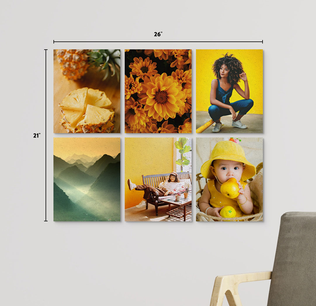 8x10 Value Canvas - Set of 6