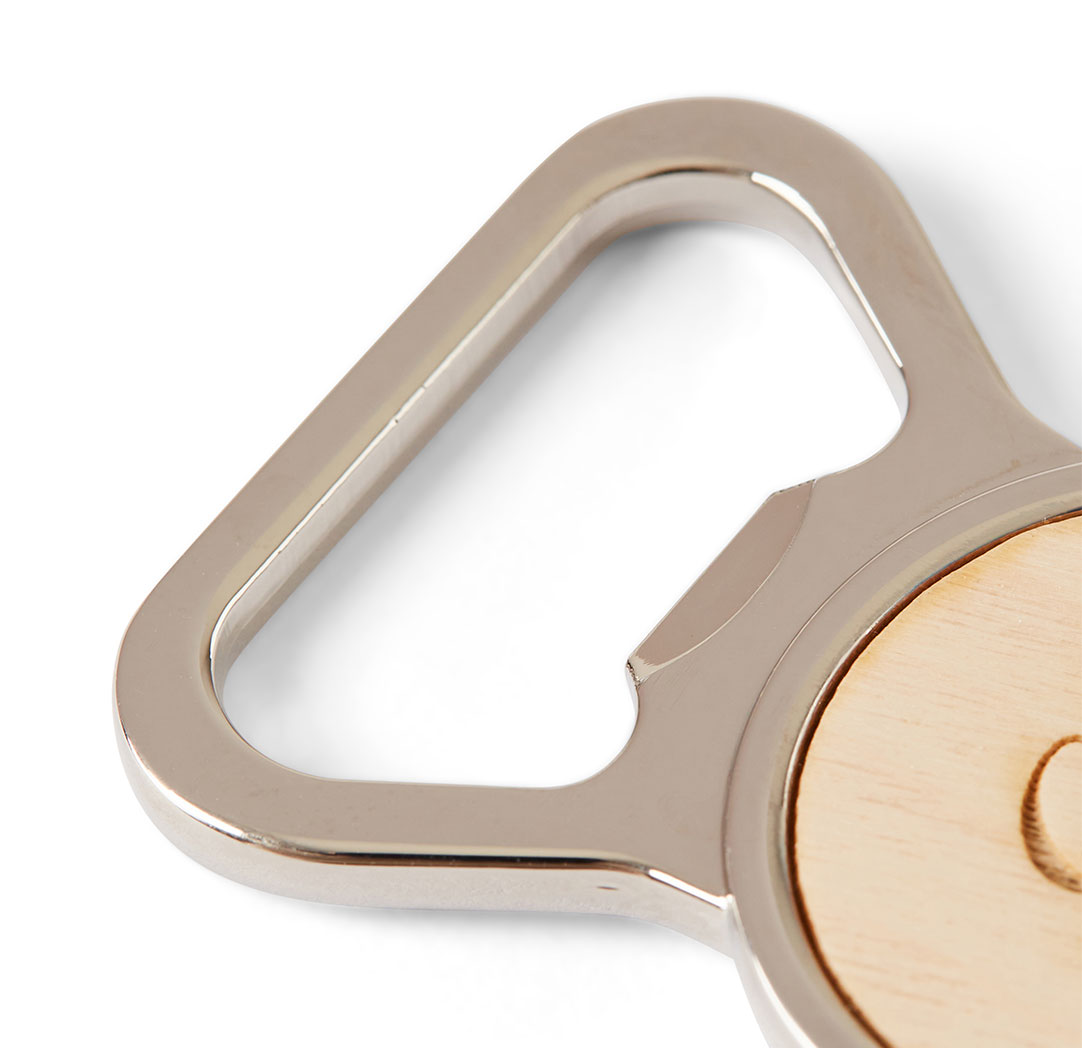 Porte-clés avec ouvre-bouteille personnalisé