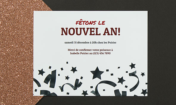 Cartes express de 6 x 8 po