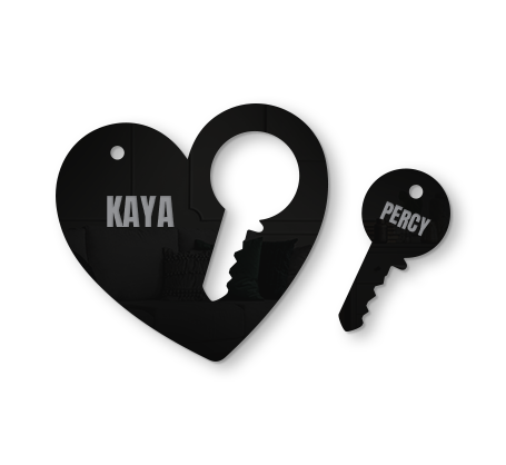 Key to my Heart - Black