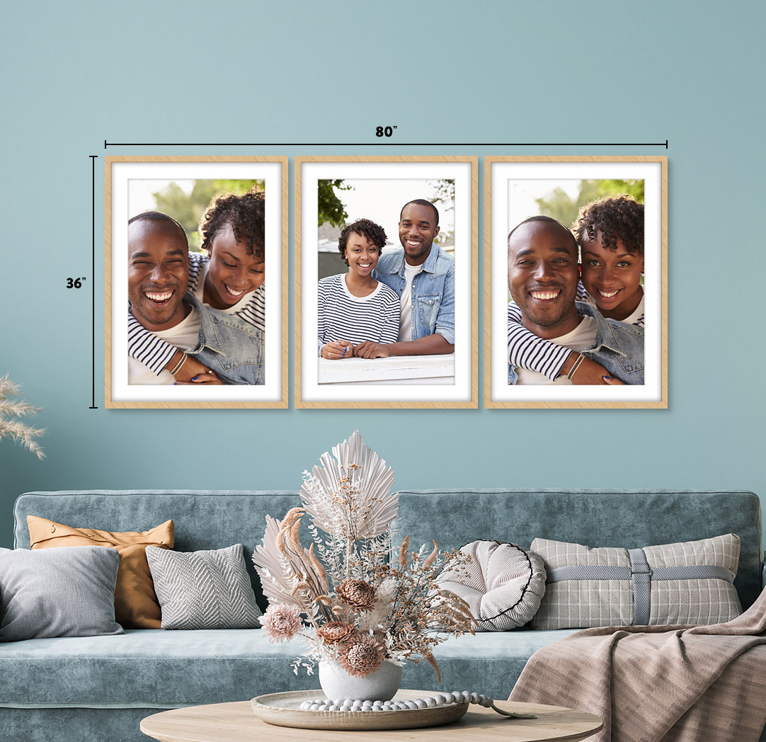 20x30 Wood - Set of 3