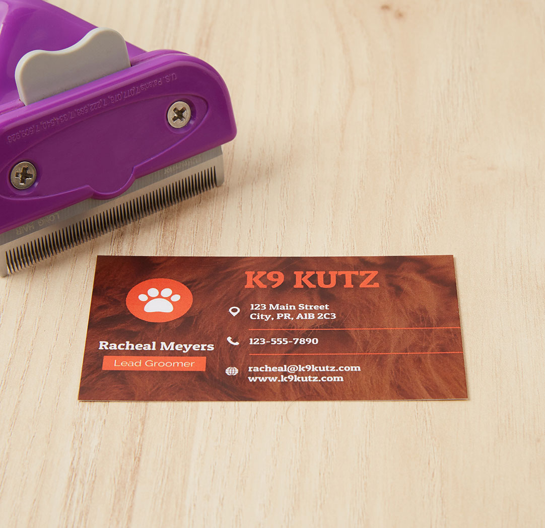 Single Sided Business Cards