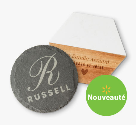 Sous-verres personnalisés