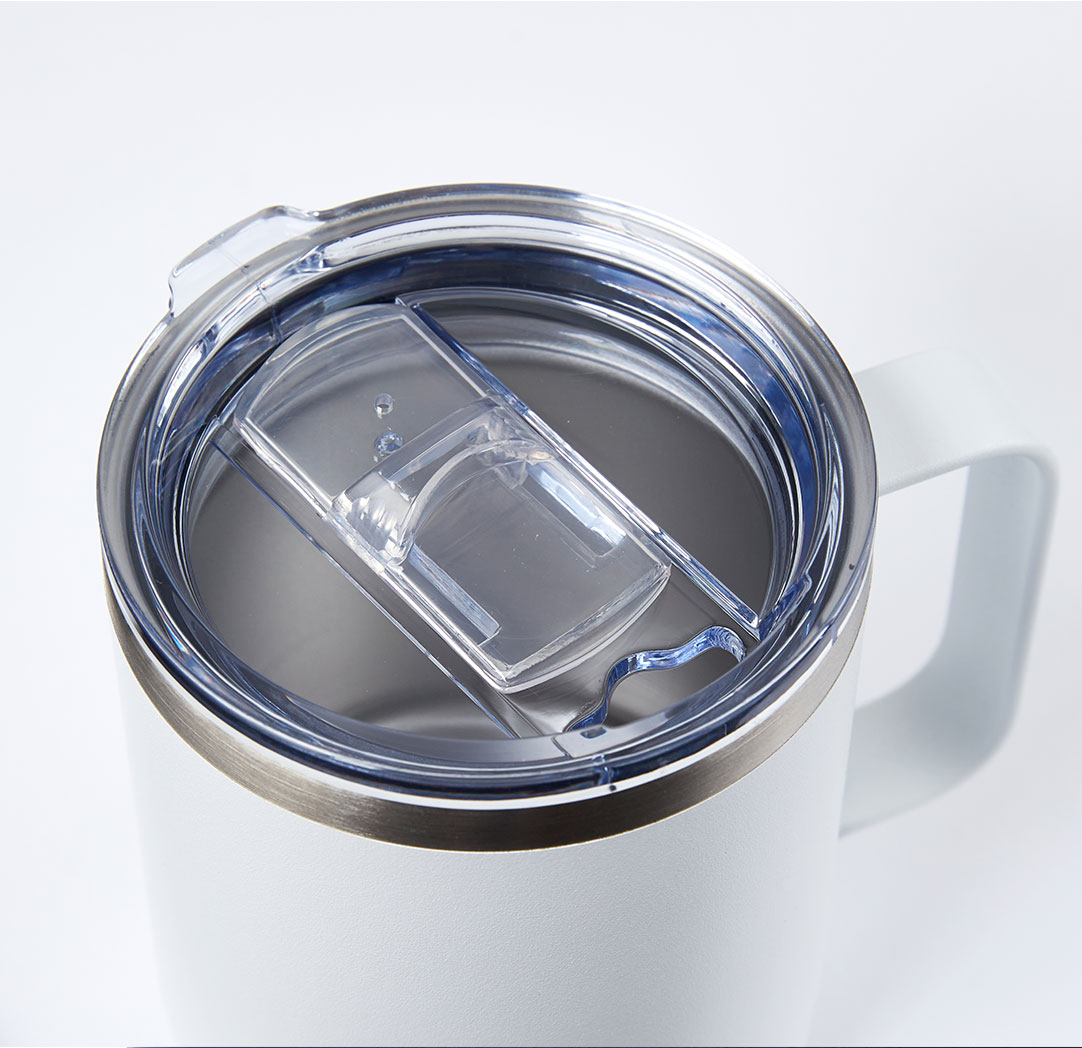 300ml White Personalized Travel Mug