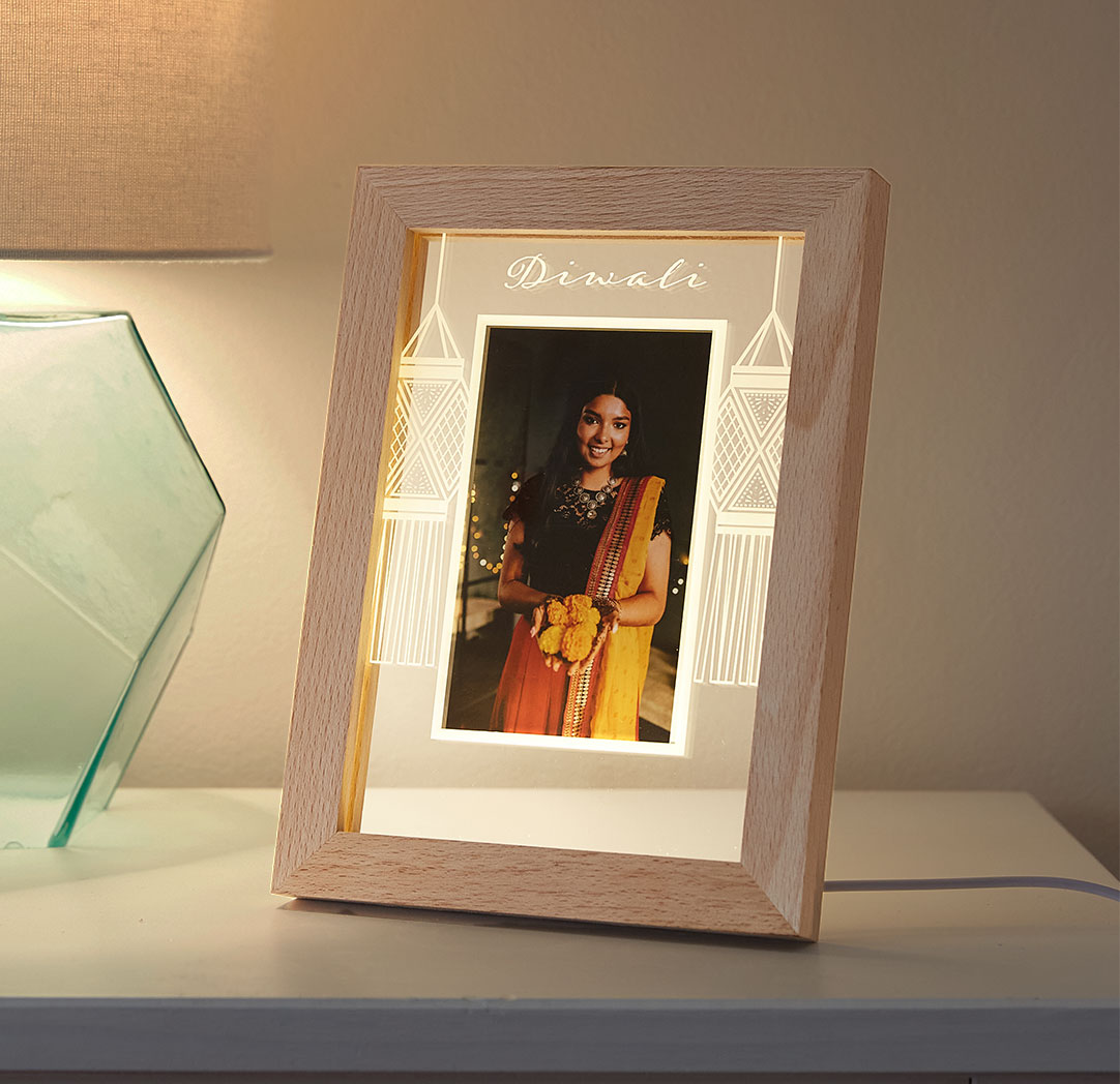 Diwali Lanterns - LED Frame