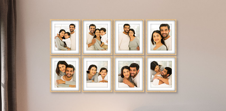 16x20 Wood - Set of 8