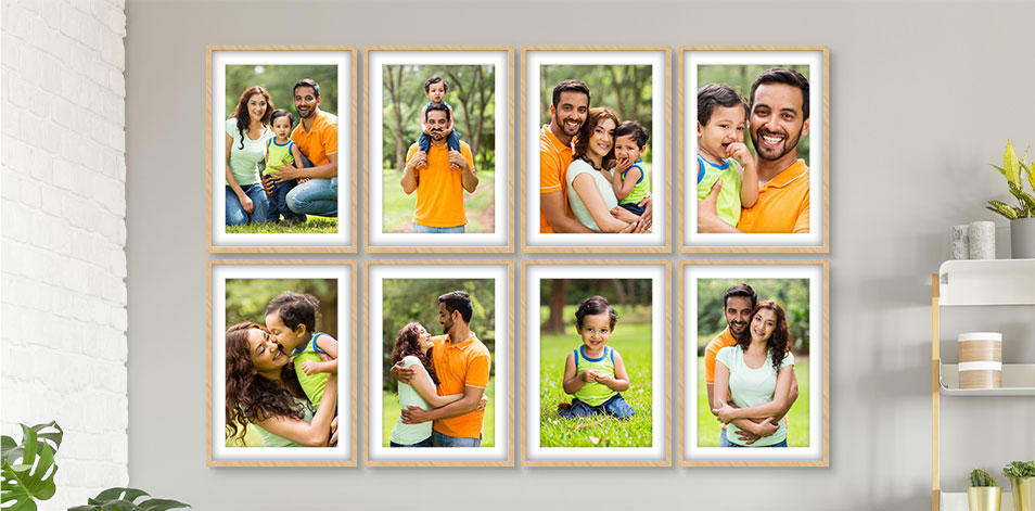 20x30 Wood - Set of 8