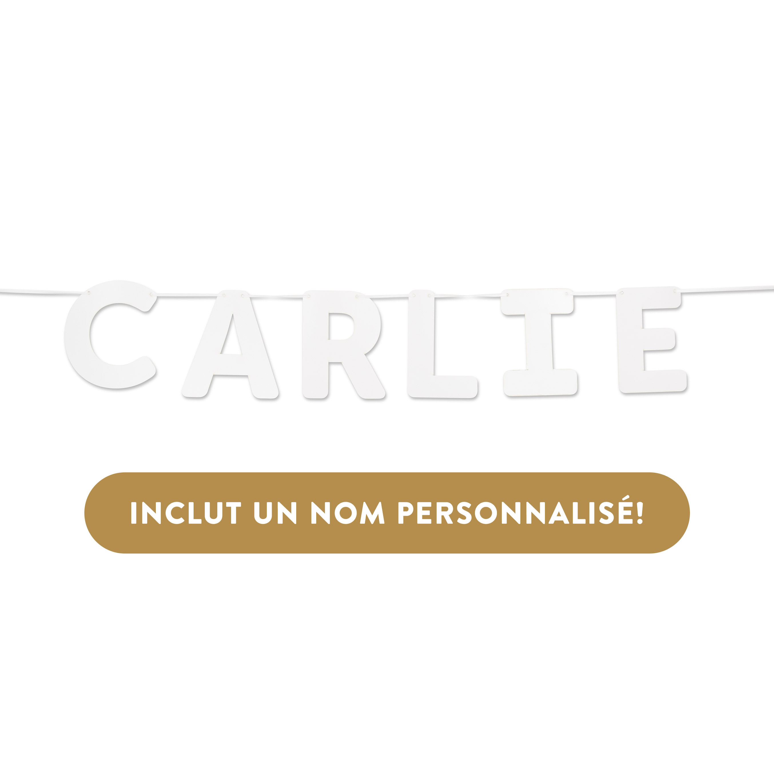 Blanc et or - Trousse de fête