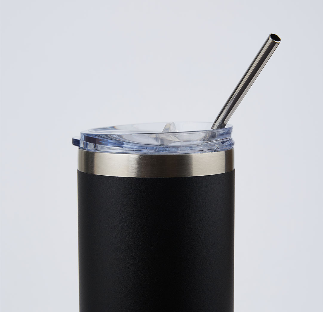 600ml Black Personalized Tumbler