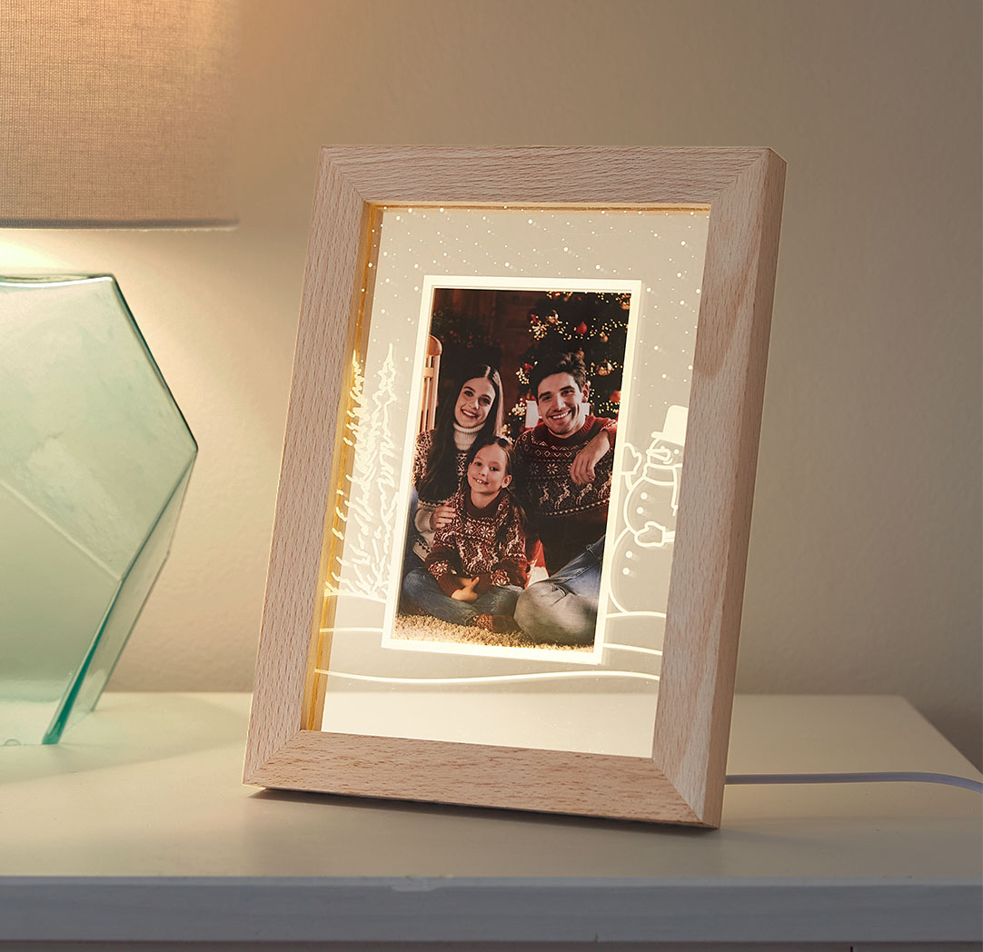 Snowman - LED Frame