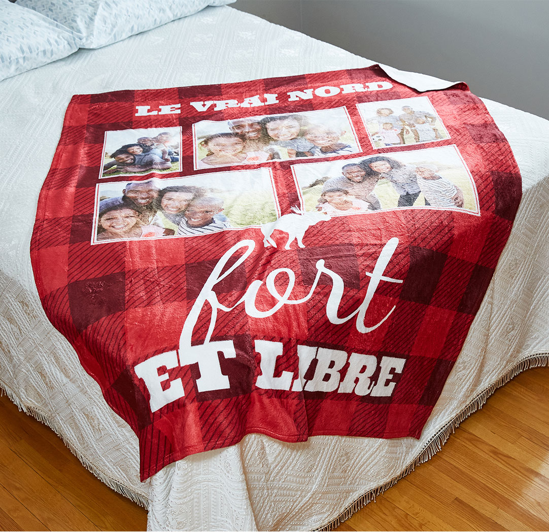 Couverture ultra moelleuse de 50 x 60 po