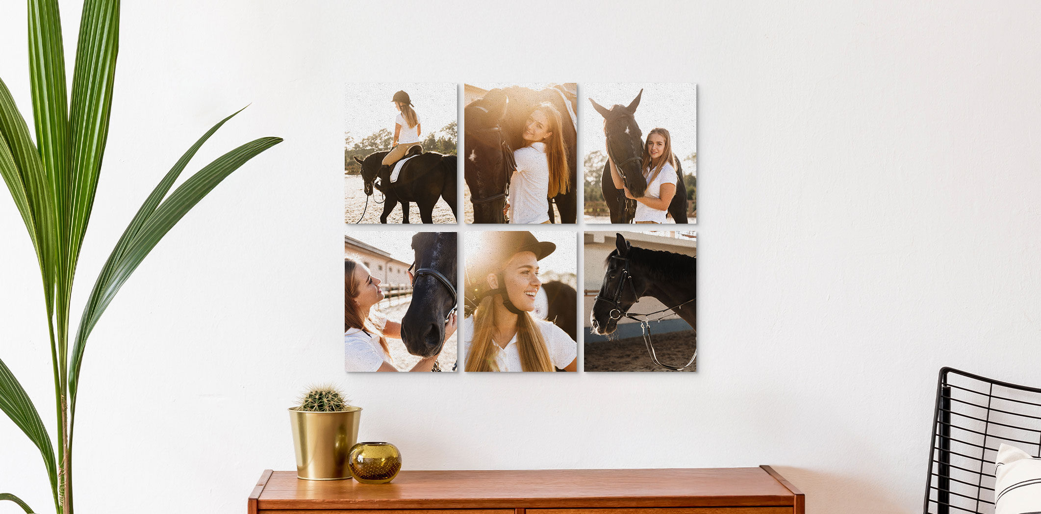 Photo sur toile prestige 8 x 10 po - Ensemble de 6