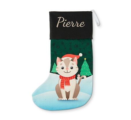 Personalized Stocking - Cat