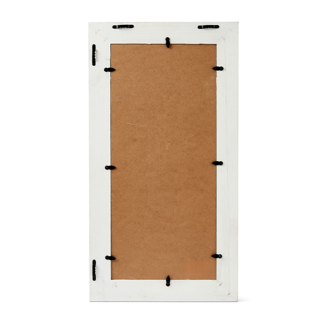 Cadre en bois blanc rustique 4 x 6 po (6)