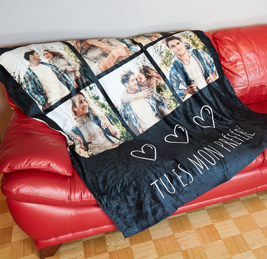 Couverture Sherpa de 50 x 60 po