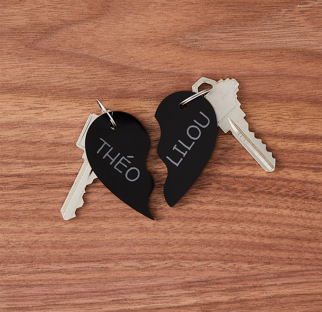 Un morceau de mon cœur - noir