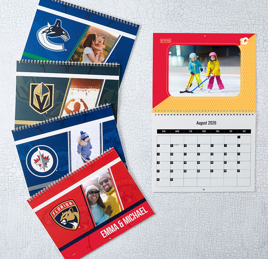 9x12 NHL Wall Calendar