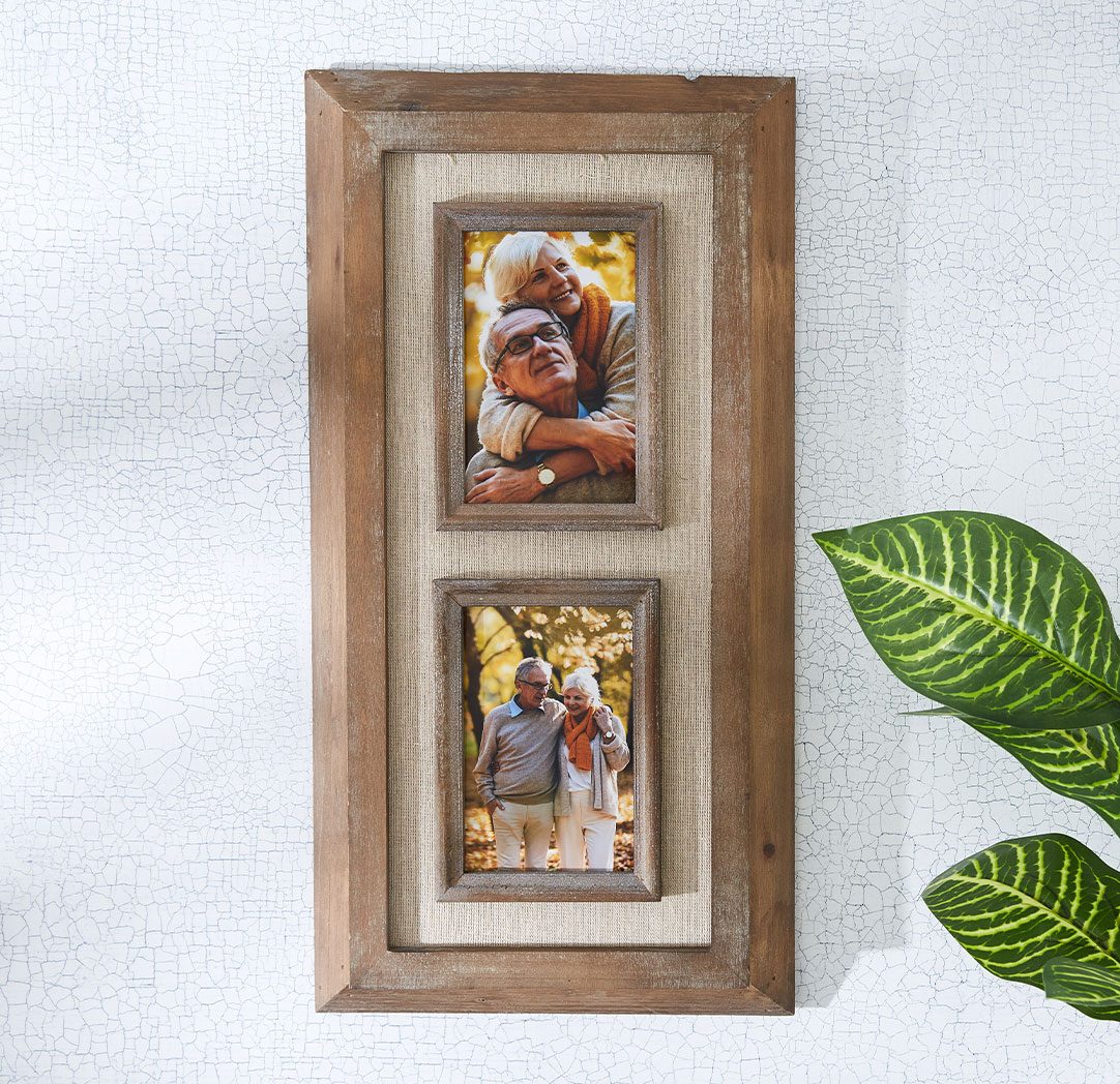 Cadre vertical en bois 4 x 6 po (2)