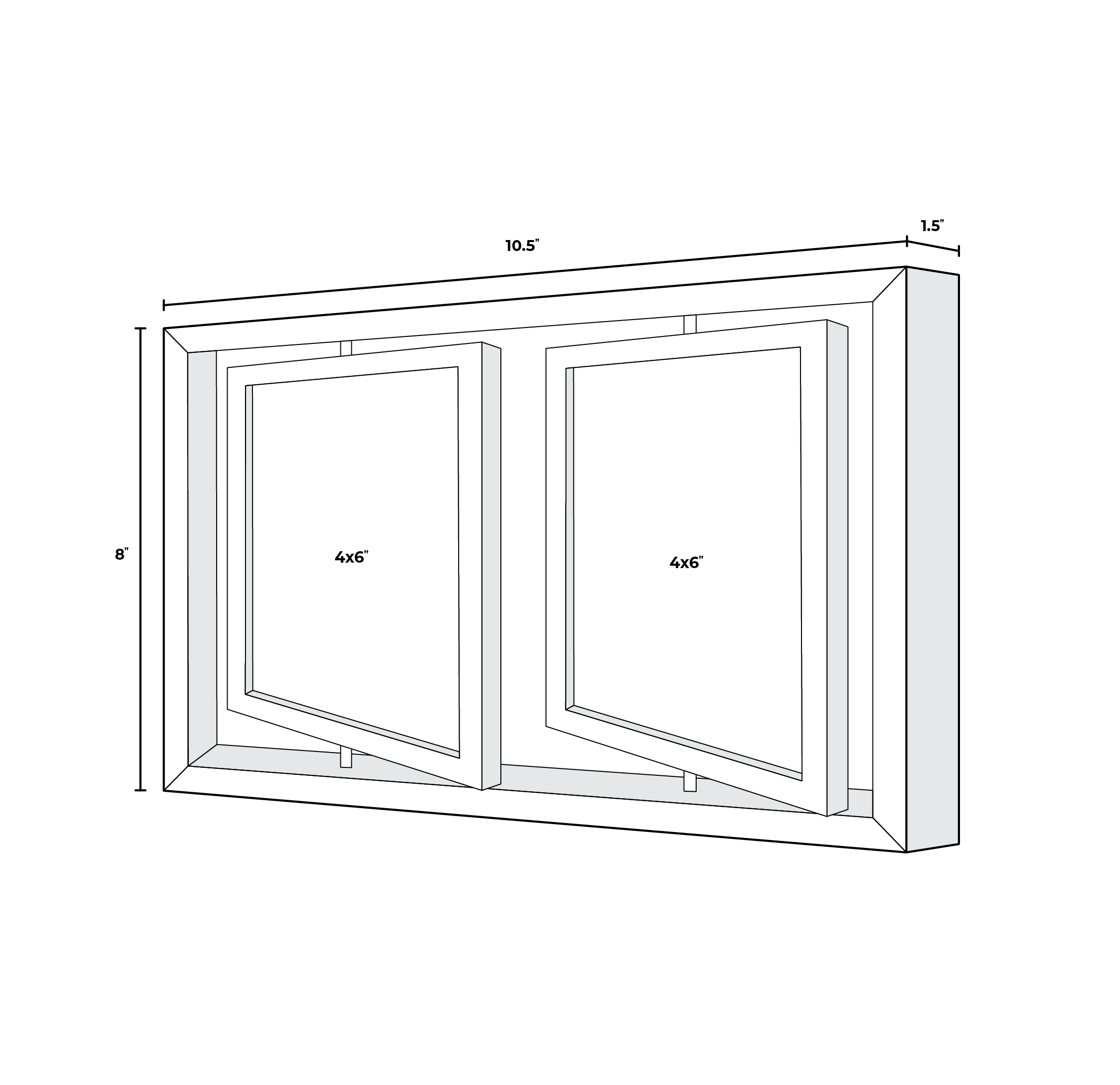 4x6 Rotating Wood Frame (4)