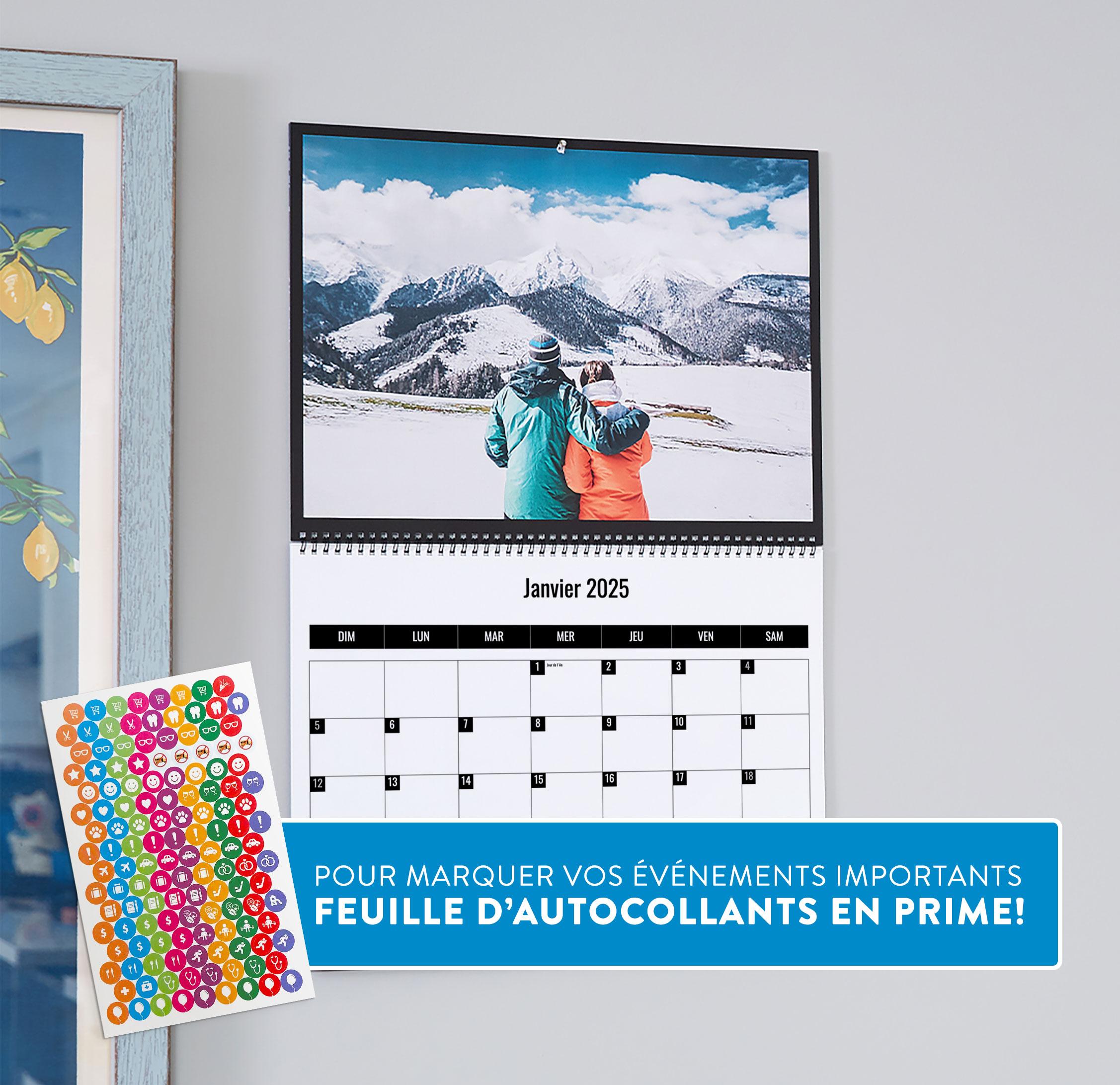 Calendriers muraux - Centre de la Photo Walmart