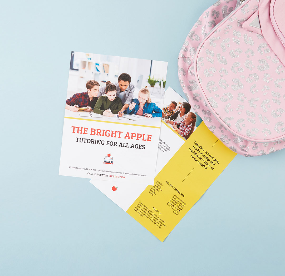 8.5x11 Double Sided Flyer