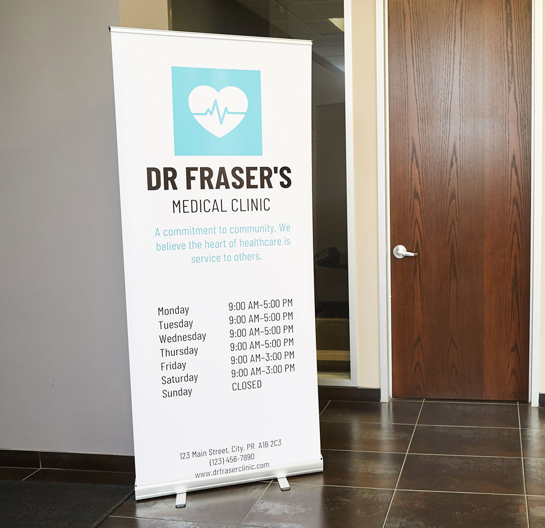 Retractable Banners Walmart Photo Centre