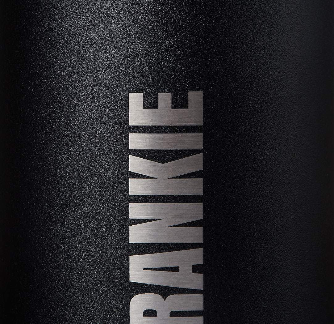 Bouteille noire personnalisée 750 ml