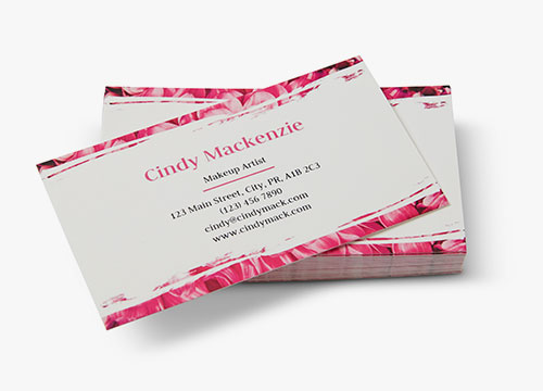 Single Sided Business Cards