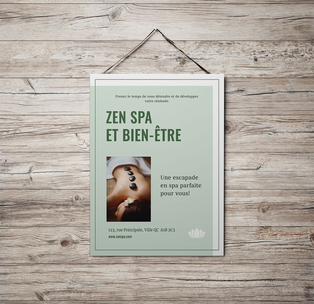 Affiche de 16 x 20 po