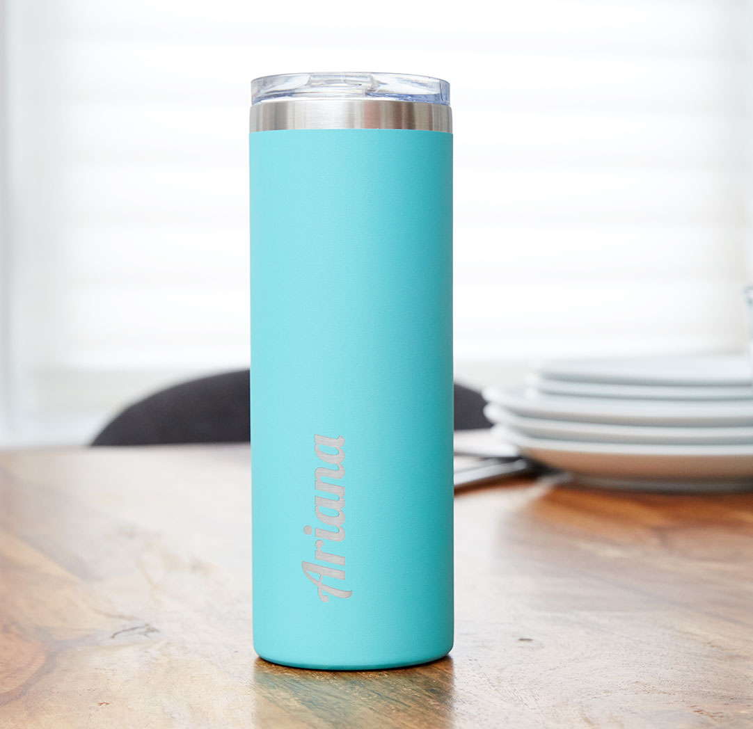 600ml Teal Personalized Tumbler