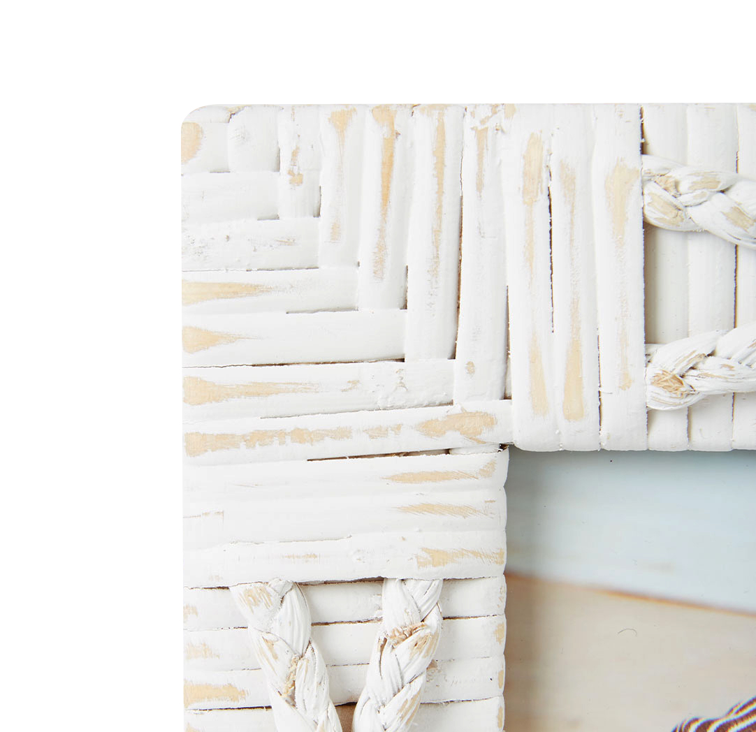 Cadre en vannerie croisée 6 x 8 po