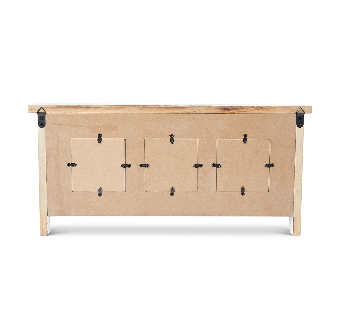 4x4 White Distressed Hooks (3)