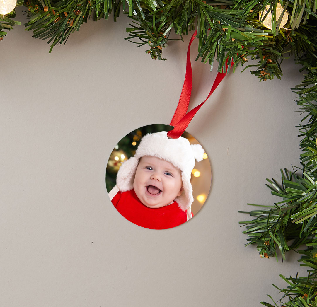 Décorations De Noël En Céramique – Carpes Koï à Pois, Pendentifs Ronds 7,3 Cm, Pour Sapin Ou Déco D'intérieur